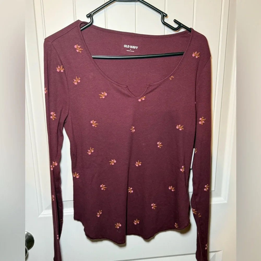 Old Navy long sleeve top size large - Picture 1 of 6